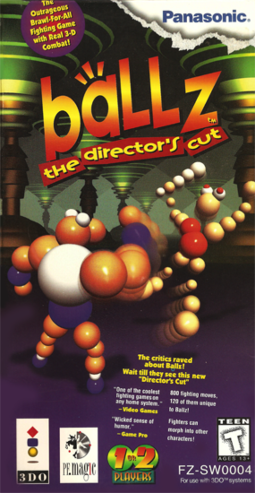 Ballz: The Directors Cut box art for 3DO